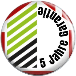 5 Jahre Garantie Symbol